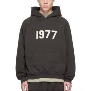 Essentials Fear of God 1977 Hoodie - Iron
